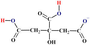 ion dihydrognocitrate