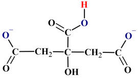 Ion hydrognocitrate