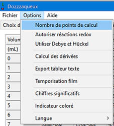 nombre de points
