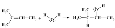  Hydratation du 2-mthylbut-2-ne