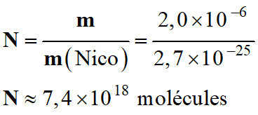 N = 1,4 E18 molcules