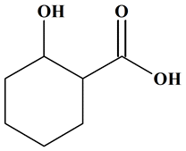 acide 2-hydroxycyclohexane-1- carboxylique