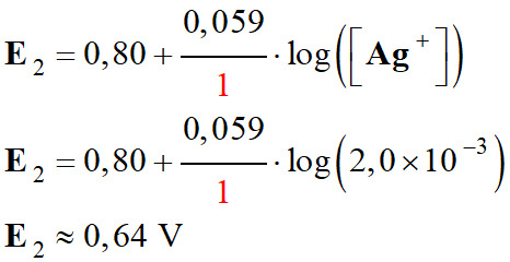 E 2 = 0,64 V