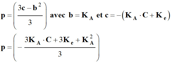 expressions de p et q