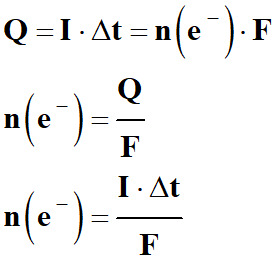 Quantit de matire dlectrons changs