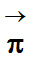 vecteur Pi