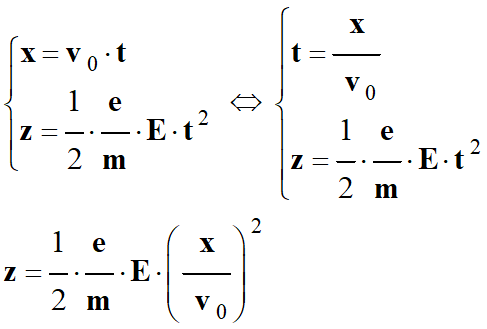 quation de la trajectoire