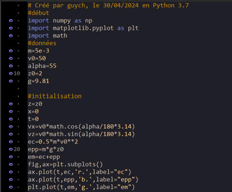 programme Python