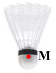 volant S = {M}