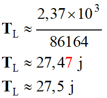 TL = 27,5 j