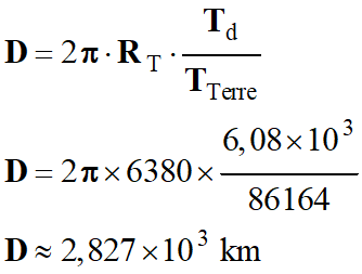 D = 2,827 E3 km