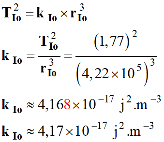 k Io = 4,17 E-17 