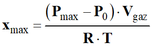 x max