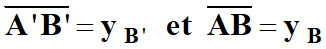 mesures algbriques