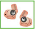 Les bouchons mouls avec filtre incorpor (en vert)