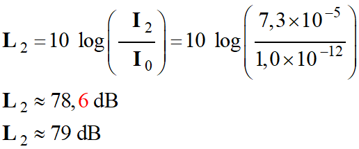 L2 = 79 dB