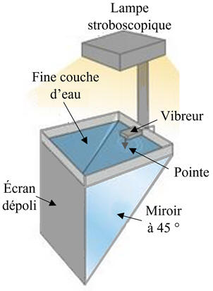 Principe de la cuve  ondes