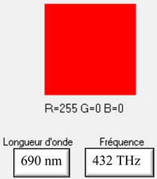 radiation  690 nm