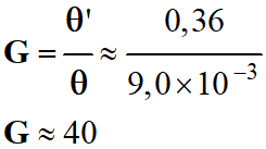 G = 40