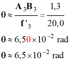 tta = 6,5 E-2 rad