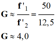 G = 4,0