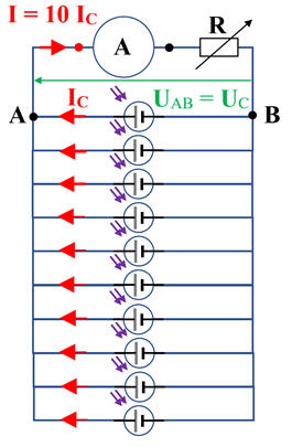 schéma électrique parallèle
