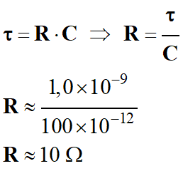 R = 10 ohm