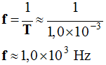 f = 1,0 E3 Hz