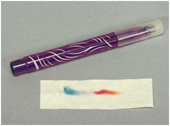 encre violette