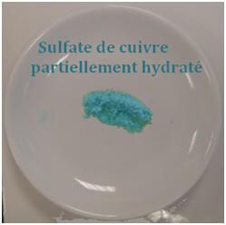 sulfate de cuivre hydraté