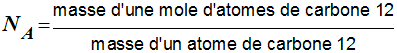 nombre d'Avogadro