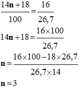 n = 3
