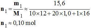 n1 = 0,10 mol