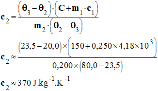 c2 = 370 J / kg/K