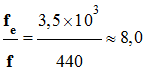 Valeur du rapport : 8