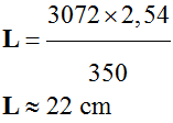 largeur : 22 cm