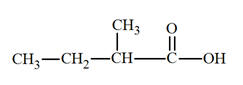Acide 2-mthylbutanoque