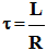 constante de temps