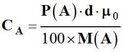 expression de CA