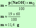 m = 11,4 g