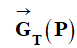 vecteur G (P)