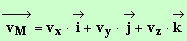 vecteur v M