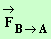 vecteur F B/A