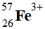Fe3+ (57,26)