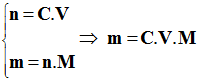 m = C . V . M