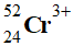 Cr3+ (52,24)