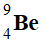 Be (9,4)