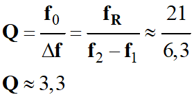 Q = 3,5