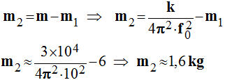 m2 = 1,6 kg
