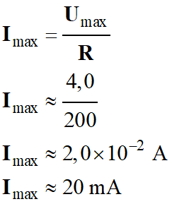 Imax = 30 mA